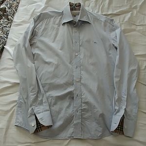 Burberry botton up long sleeve